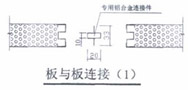 手工彩钢板接（jiē）点图